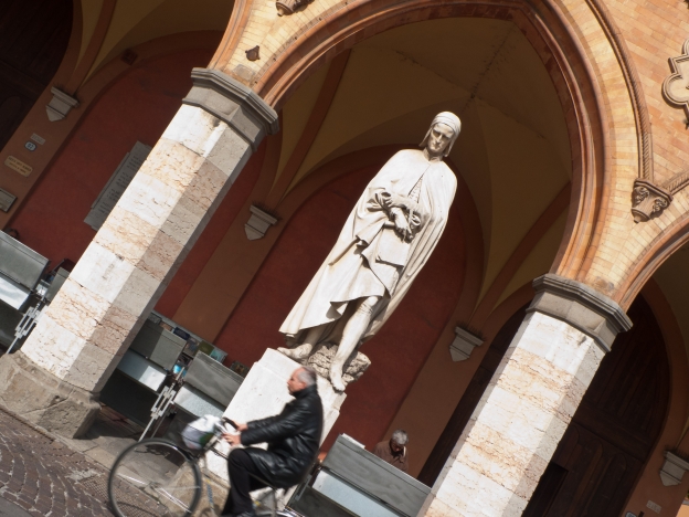 Cyclist in Padova