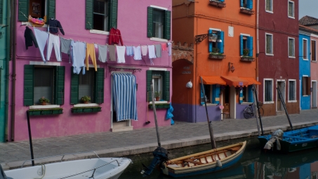 Burano, laguna di Venezia