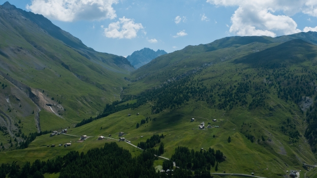 Little Tibet - on the road to the Passo di Foscagno between Livigno and Bormio (Lombardia)