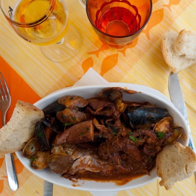Cacciucco - Livornese fish stew