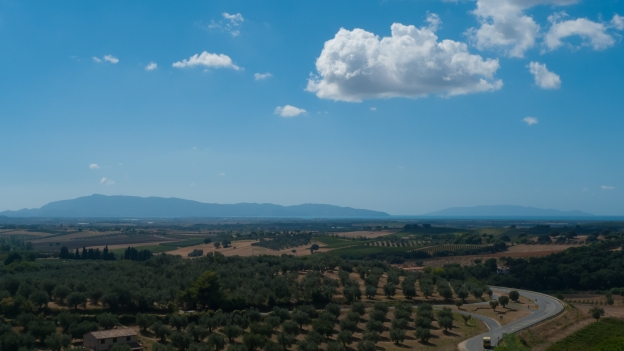 Magliano in Toscana - view from the city walls