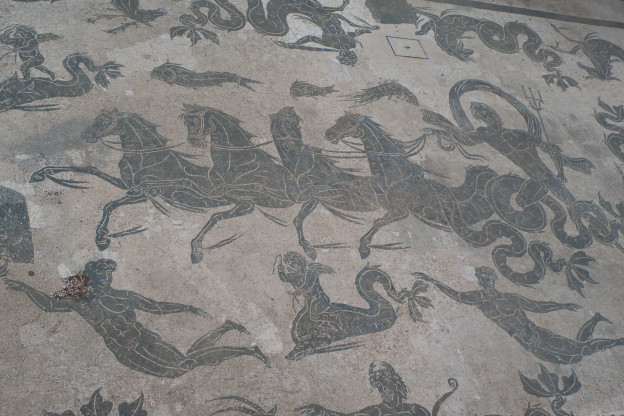 Ostia Antica - mosaic of Neptune (Nettuno)