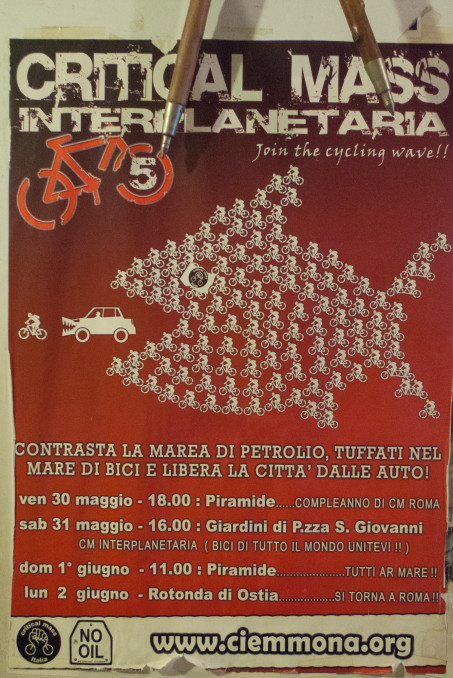 Critical Mass poster Rome