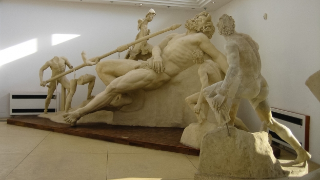 Sperlonga - Polyphemus group from the Museo Nazionale Villa di Tiberio