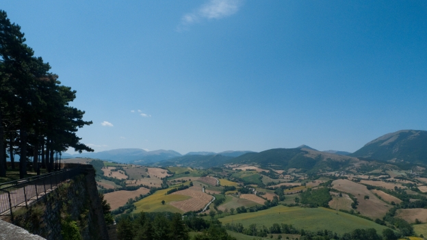 Camerino (Le Marche) - view from the city walls