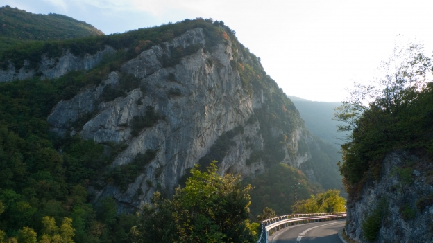 Umbria: Monte Cucco parco regionale on the road to Scheggia