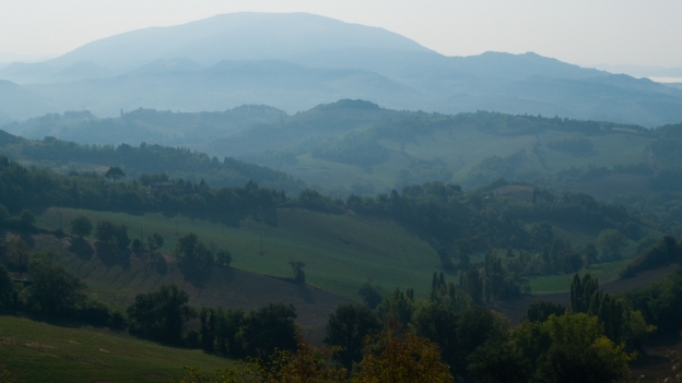 Le Marche countryside near Urbino