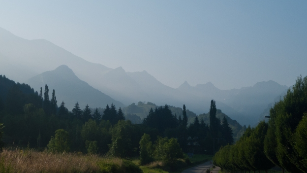 The Val Gesso on the road to Entracque