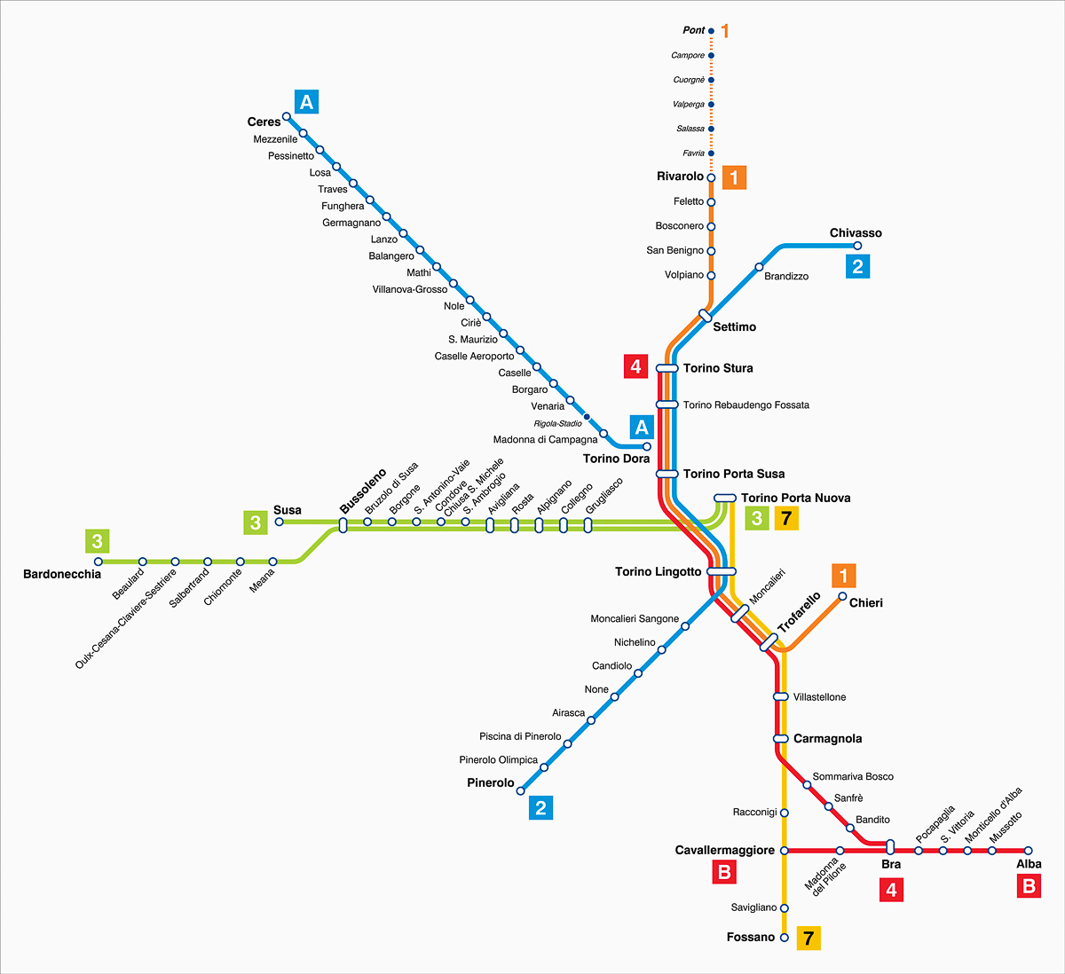 Perugia Milano Bus Map