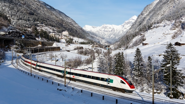 Swiss Railways train.