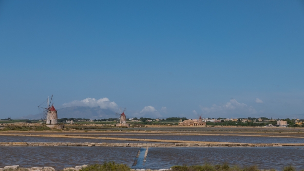 The Saline Ettore e Infersa near Marsala
