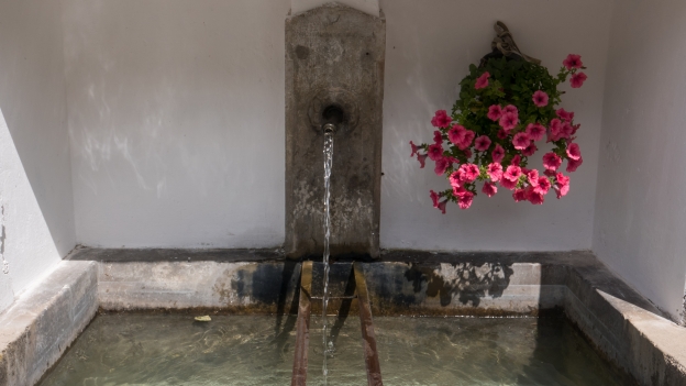 Water fountain in Sottocastello di Cadore