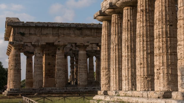 Paestum: Tempio di Nettuno and Tempio di Hera