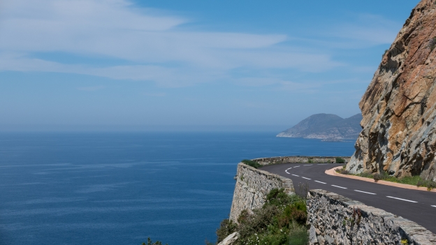 Cap Corse: D80 coastal road