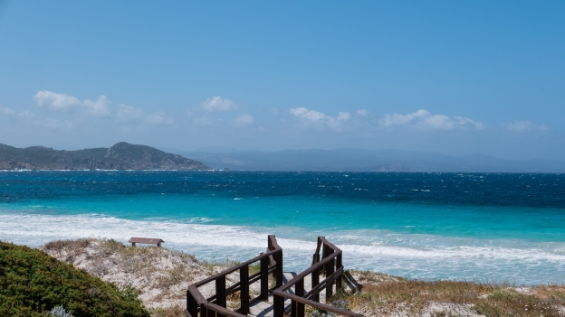 Beach near the Capo Testa