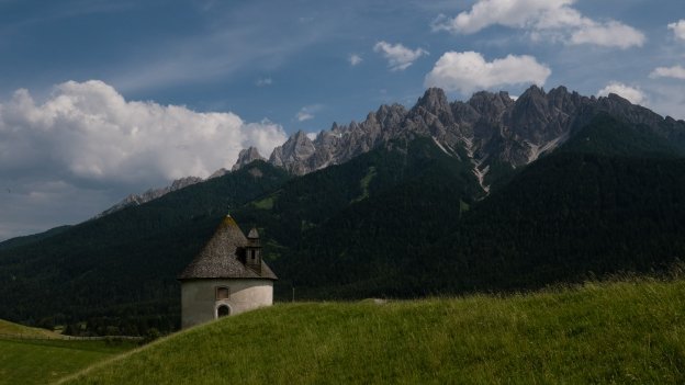 The Lerschachkapelle near Toblach (Dobbiaco)